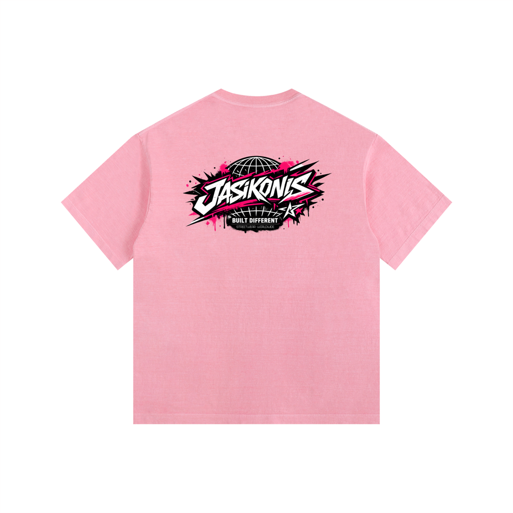 Vintage Washed Oversized Cotton T-Shirt