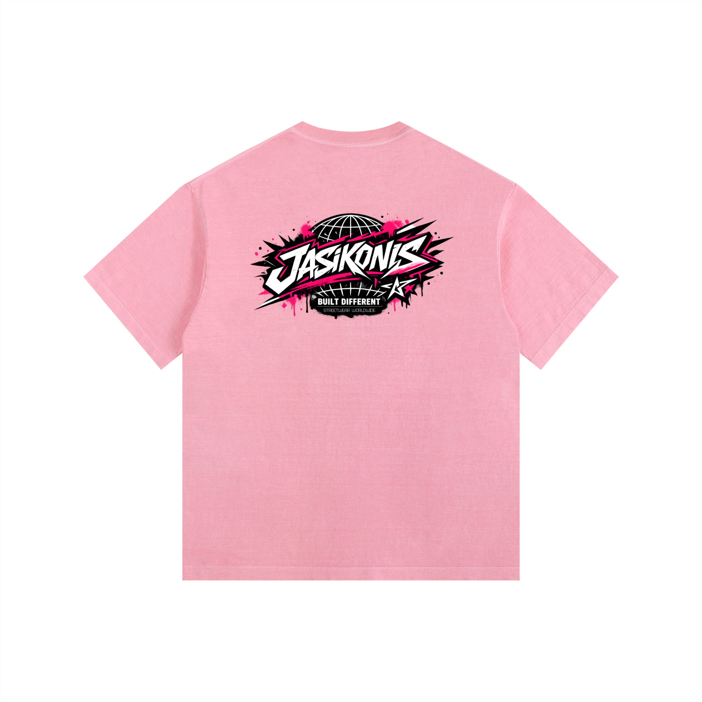 Vintage Washed Oversized Cotton T-Shirt
