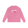 Acid Wash Oversize Long Sleeve T-Shirt